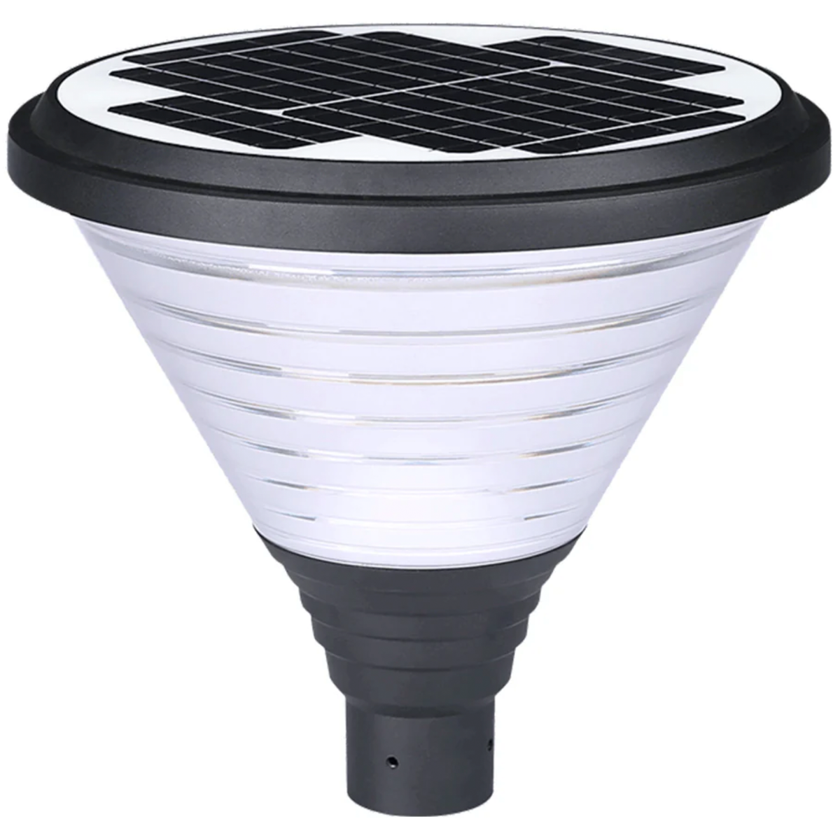 Solar LED Post Top Lights — West Durable Lighting VIP