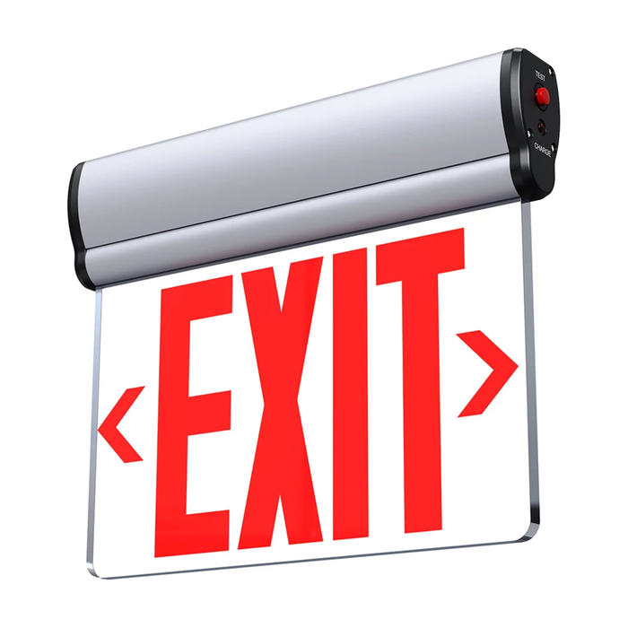 Acrylic Emergency Exit Sign - Green and Red G2