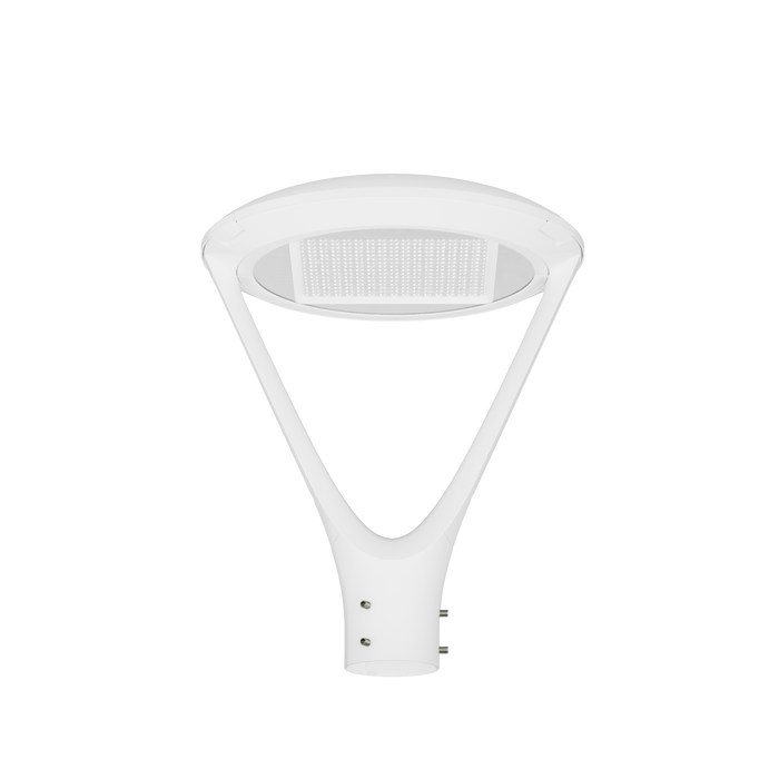 125W White Post Top Light, Adjustable Lumen, Adjustable color temperature
