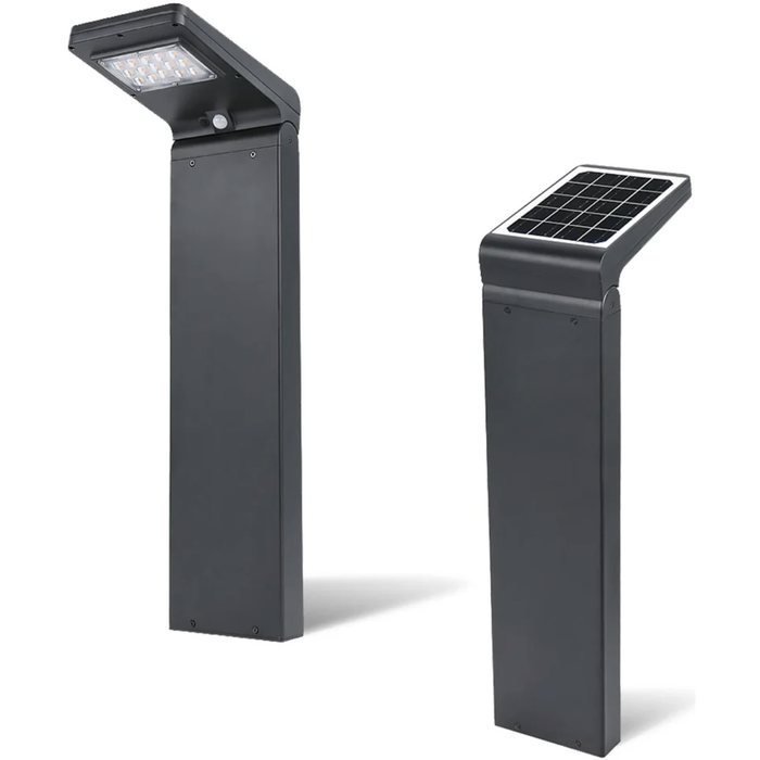 Solar LED Square Bollard Light