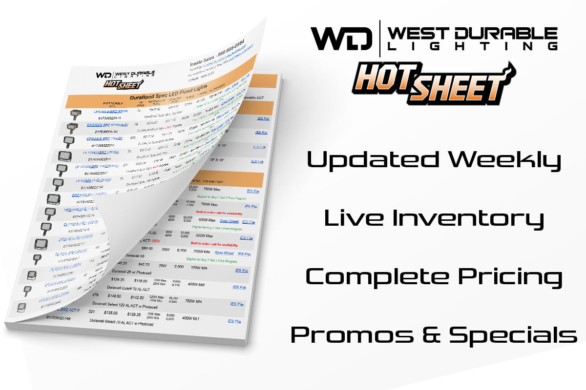 WDL Weekly Hot Sheet